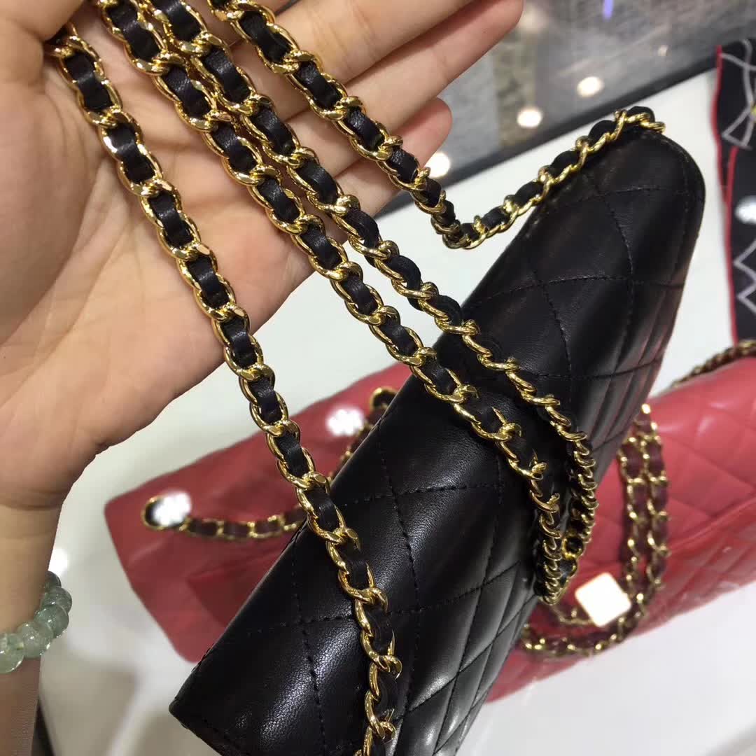 Chanel 香奈儿 WOC 小羊皮 金扣 现货 诚招代理