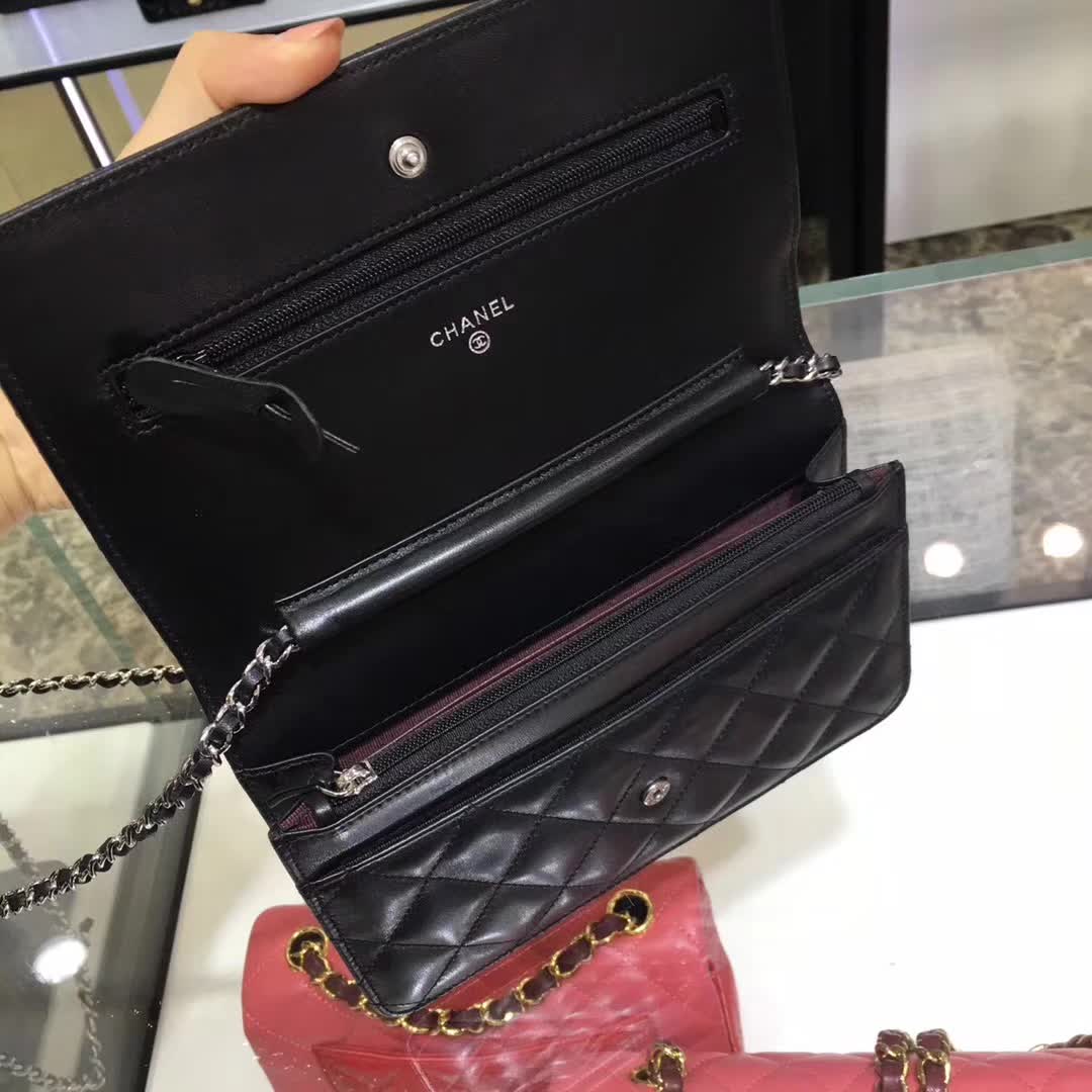 Chanel 香奈儿 WOC 小羊皮 金扣 现货 诚招代理