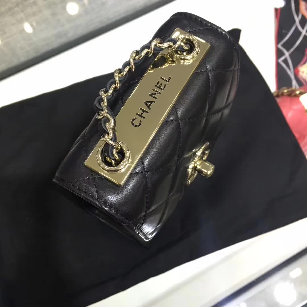 Chanel 香奈儿 手机包 羊皮 广州白云皮具城 一件代发