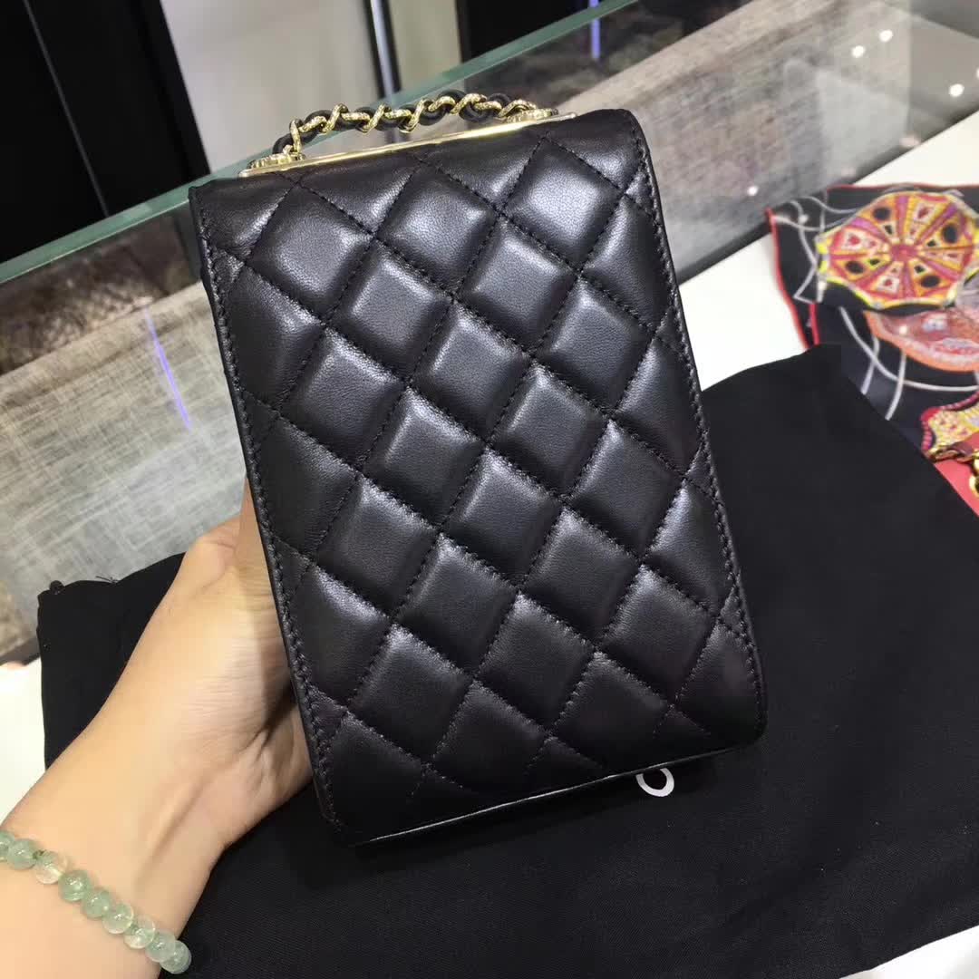 Chanel 香奈儿 手机包 羊皮 广州白云皮具城 一件代发