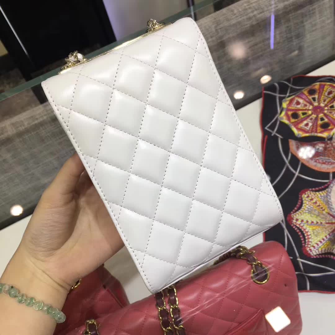 Chanel 香奈儿 手机包 羊皮 广州白云皮具城 一件代发