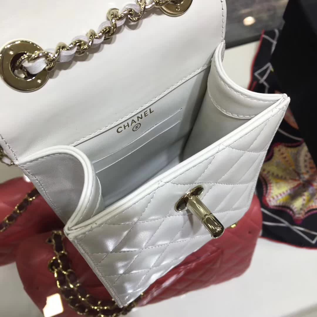 Chanel 香奈儿 手机包 羊皮 广州白云皮具城 一件代发