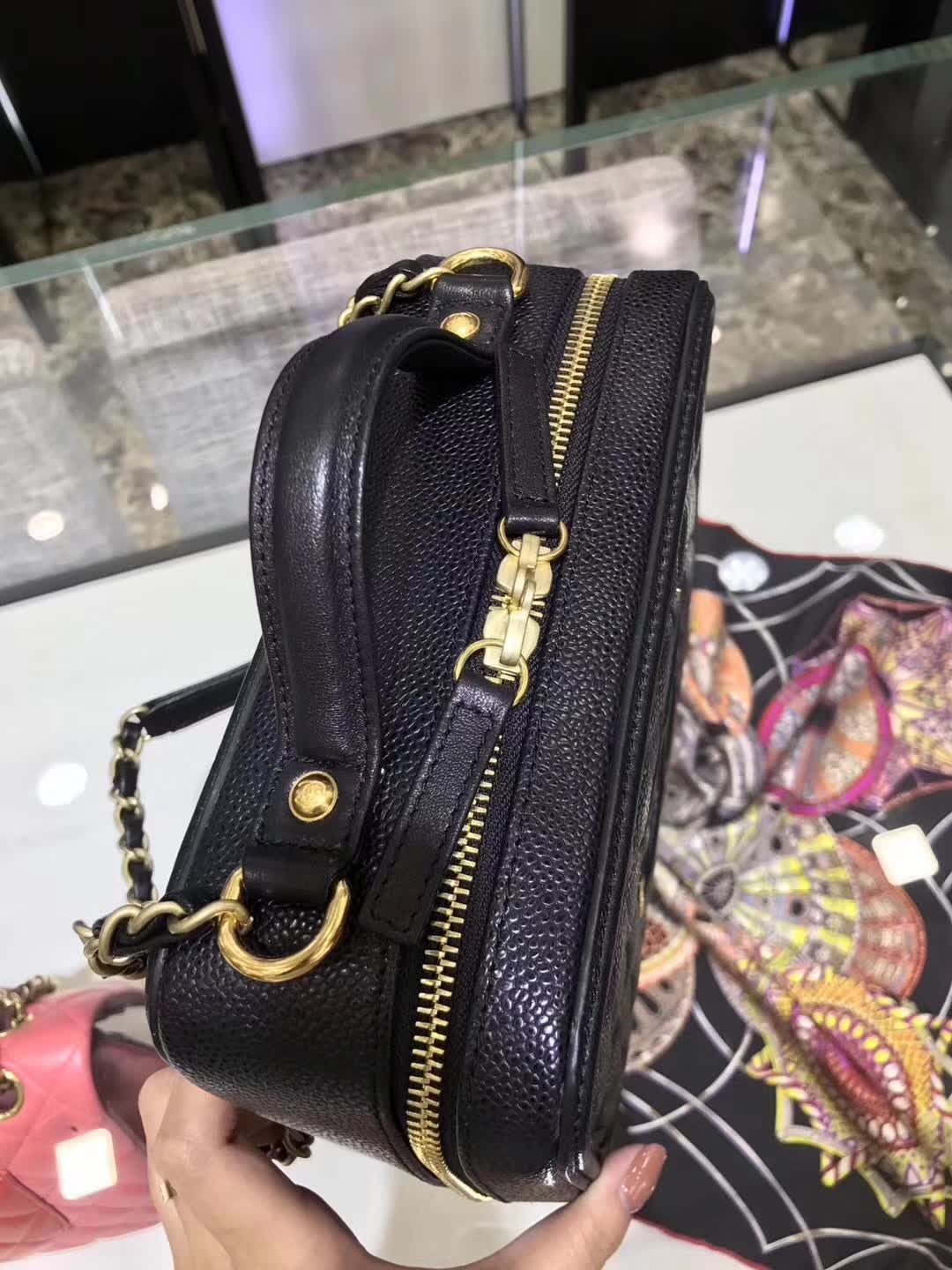 Chanel 香奈儿 小鱼子酱 金扣 广州白云皮具城 