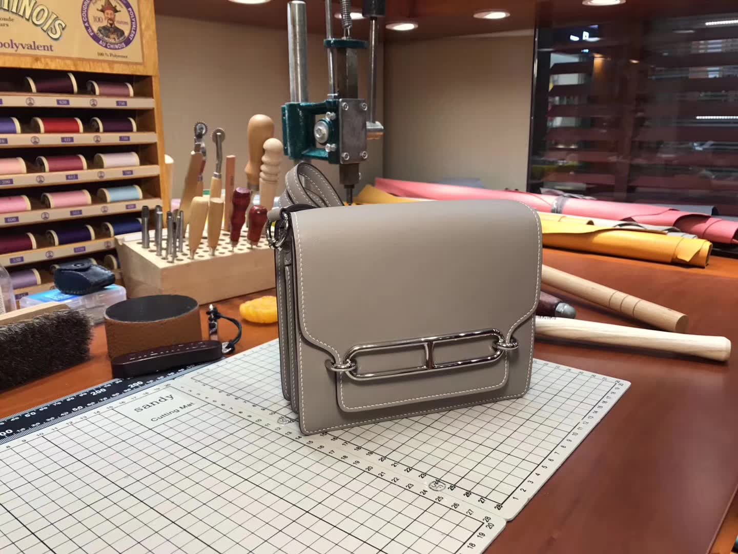 Hermes Roulis mini 19 8F 錫器灰 Etain 爱马仕官网同步 专柜断货颜色