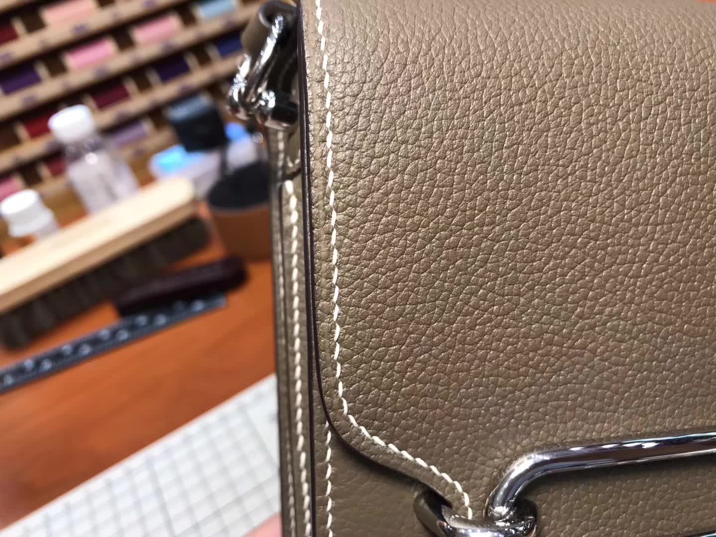 Hermes Roulis mini 19 爱马仕官网同步 专柜断货颜色