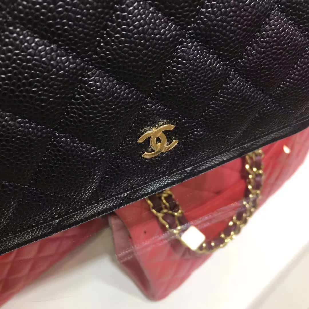 Chanel 香奈儿 WOC 鱼子酱 金扣 现货 诚招代理
