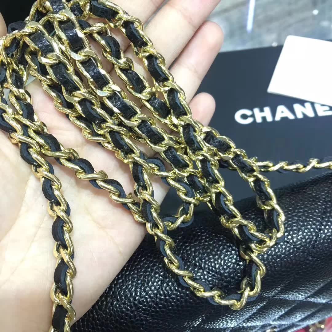 Chanel 香奈儿 WOC 鱼子酱 金扣 现货 诚招代理