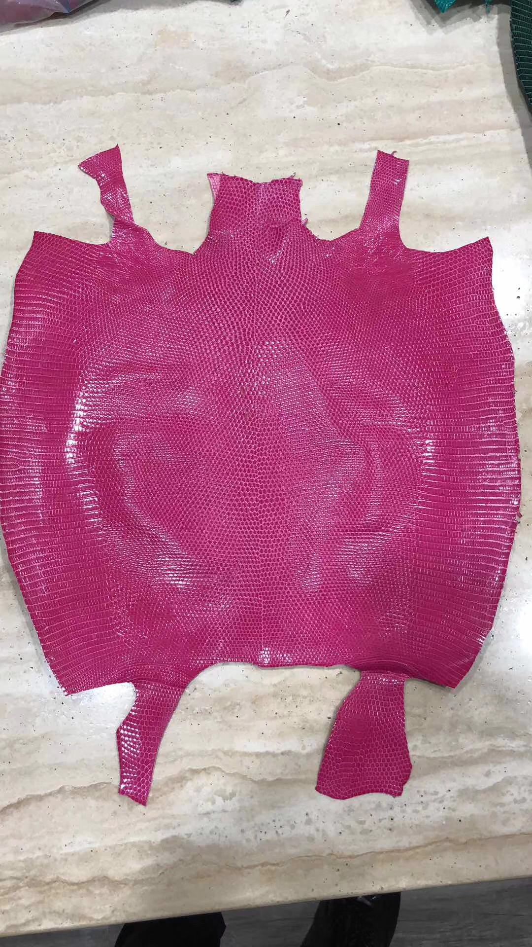 原版钻石扣 三格17cm Lizard 蜥蜴皮 特殊蜥蜴皮 Dior戴妃定制