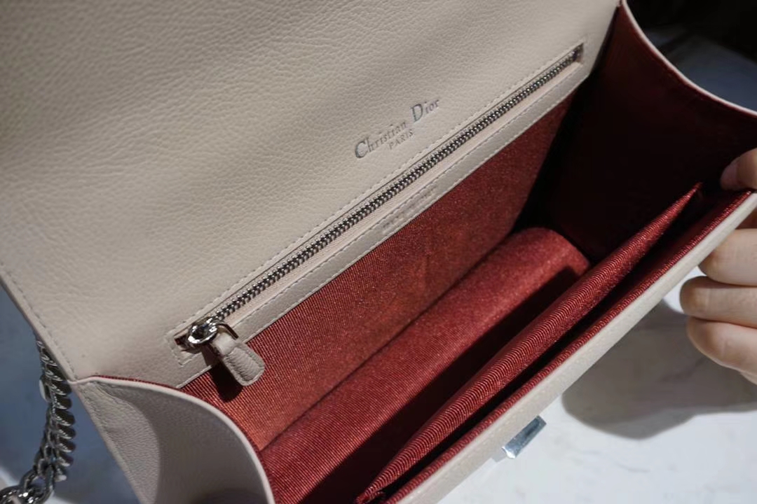 Dior 腾格纹 25cm/21cm 浅粉色 专柜同步