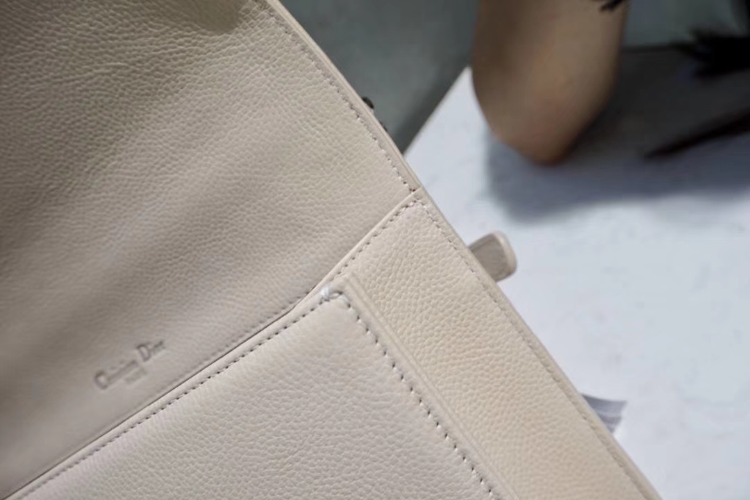 Dior 腾格纹 25cm/21cm 浅粉色 专柜同步