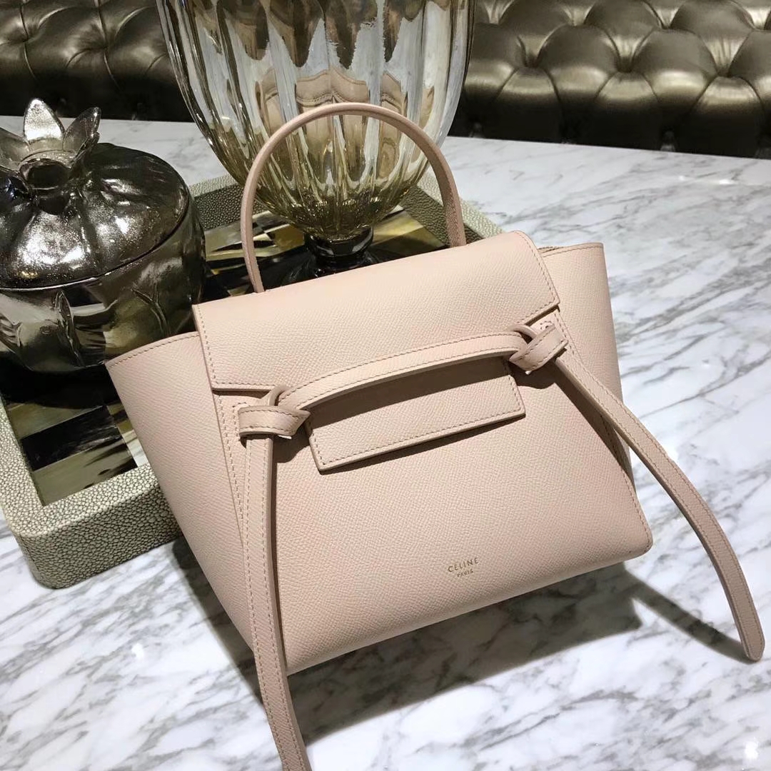 Celine 鲶鱼包mini 20cm  新色来袭 裸粉 专柜新色
