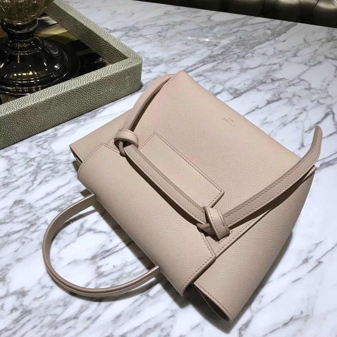 Celine 鲶鱼包mini 20cm  新色来袭 裸粉 专柜新色