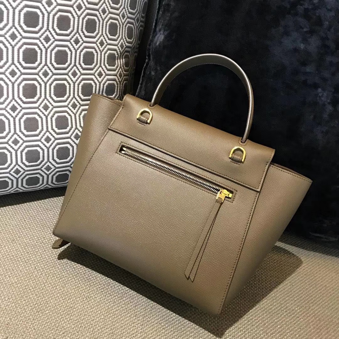Celine 思琳 鲶鱼包 Belt Bag 百搭款式 经典大象灰