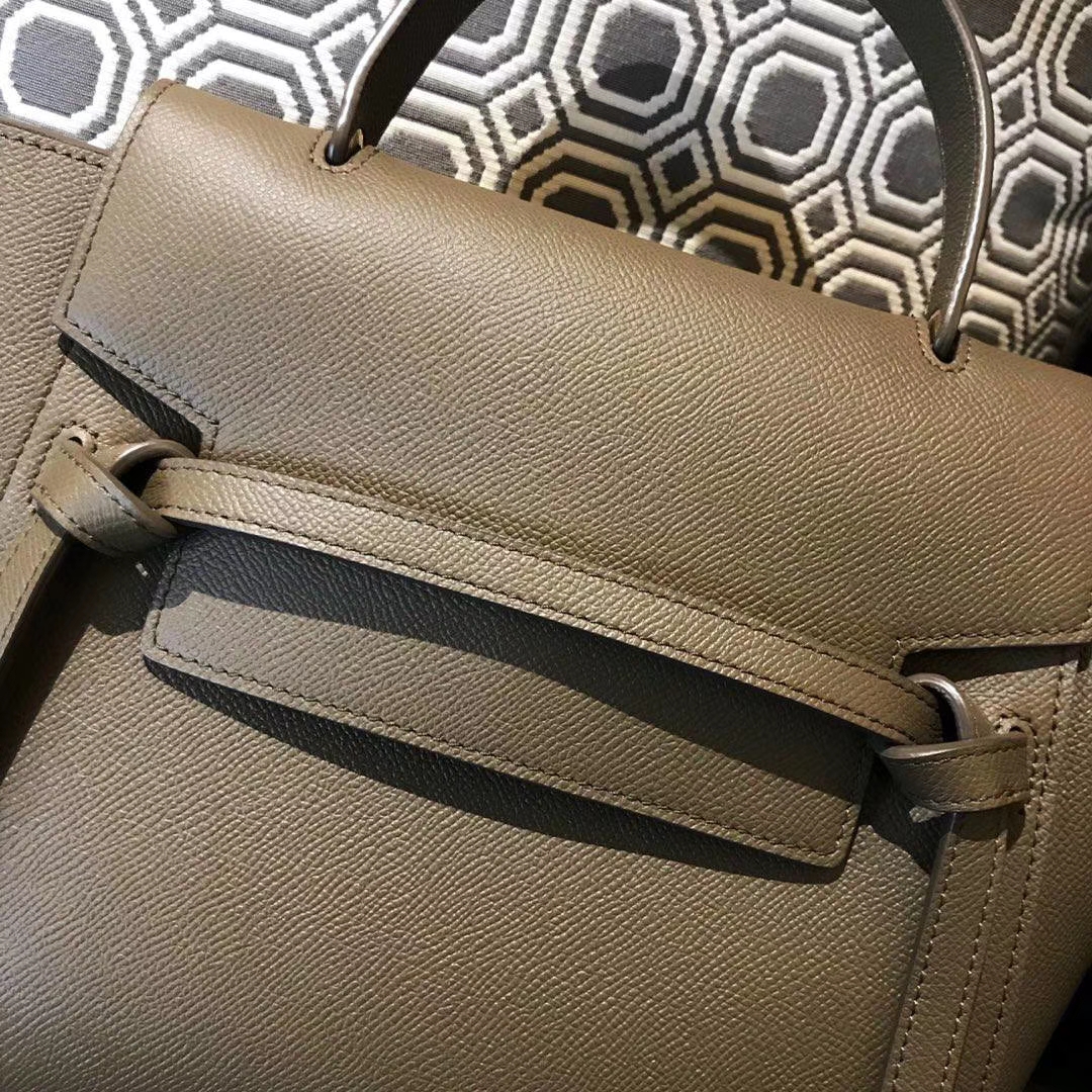 Celine 思琳 鲶鱼包 Belt Bag 百搭款式 经典大象灰