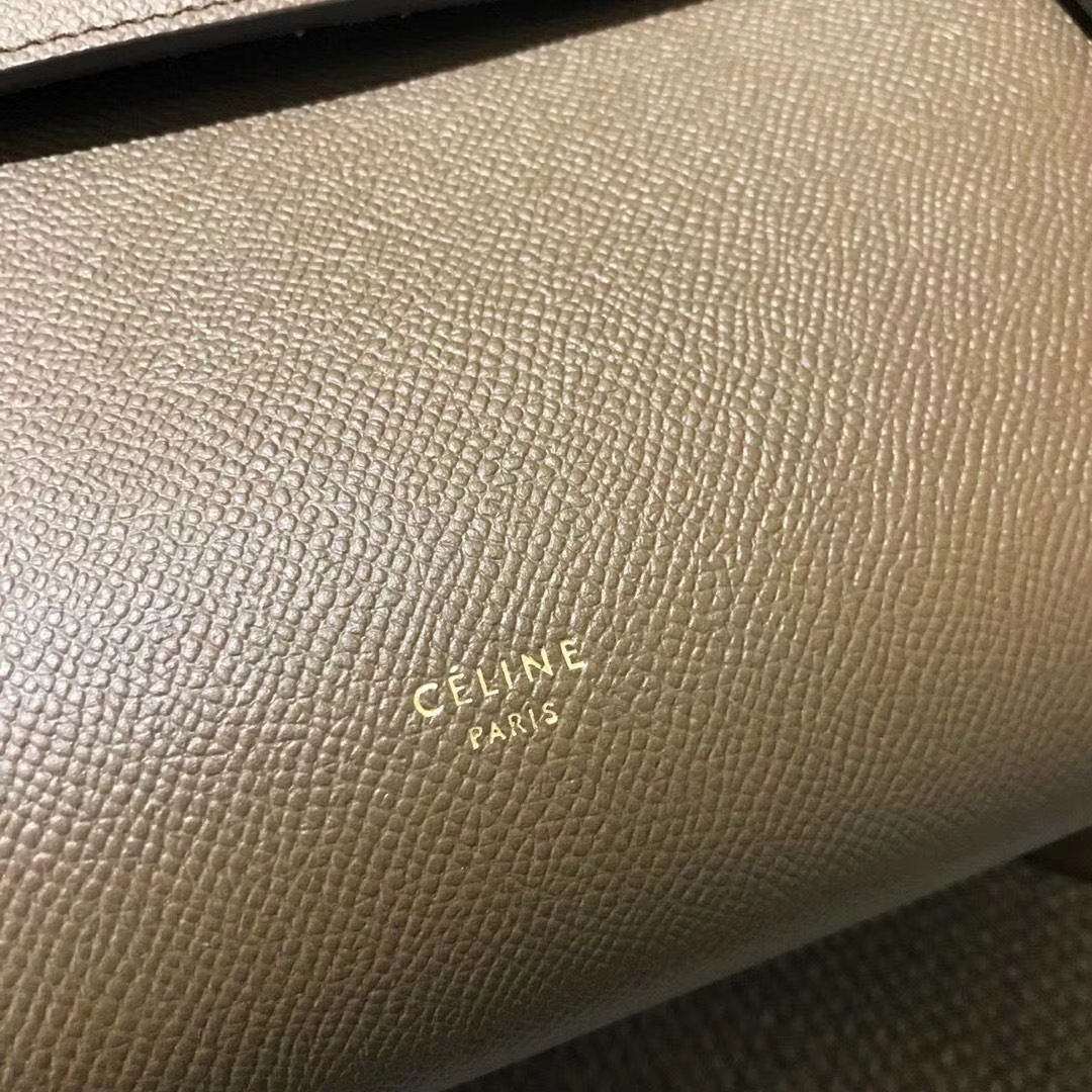 Celine 思琳 鲶鱼包 Belt Bag 百搭款式 经典大象灰