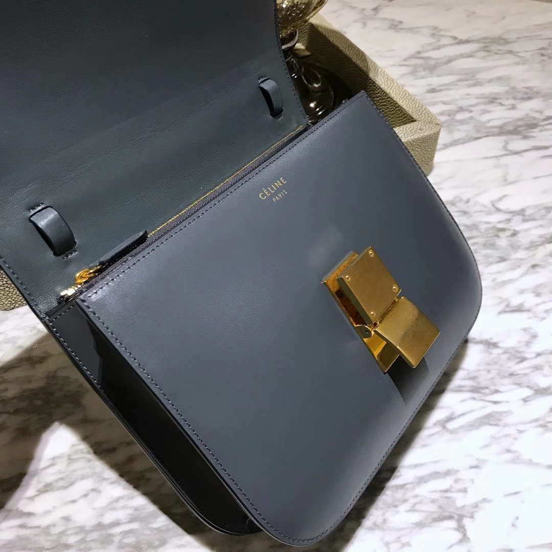 Celine 思琳 最新版本 box豆腐包 实拍 专柜同步 最新做法 优雅时尚