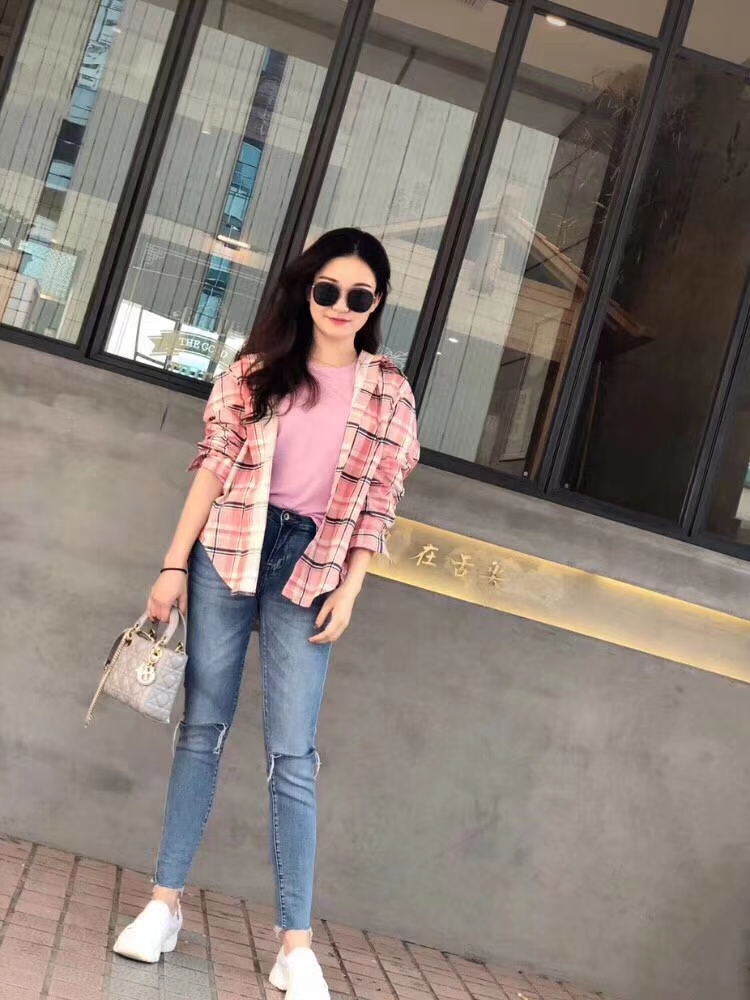 Dior 迪奥 小号 羊皮 灰色 金扣 三格戴妃包