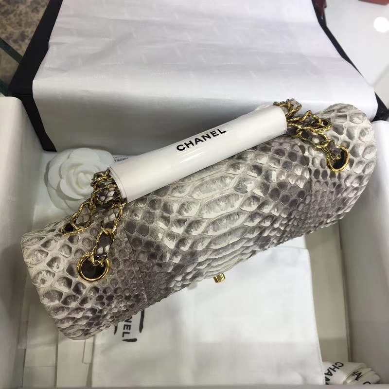 Chanel 香奈儿 Classic Flap 蟒蛇皮 【原花色】 25cm