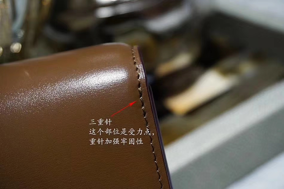 Celine 思琳 Box 豆腐包 百搭焦糖色 金扣 细节实拍