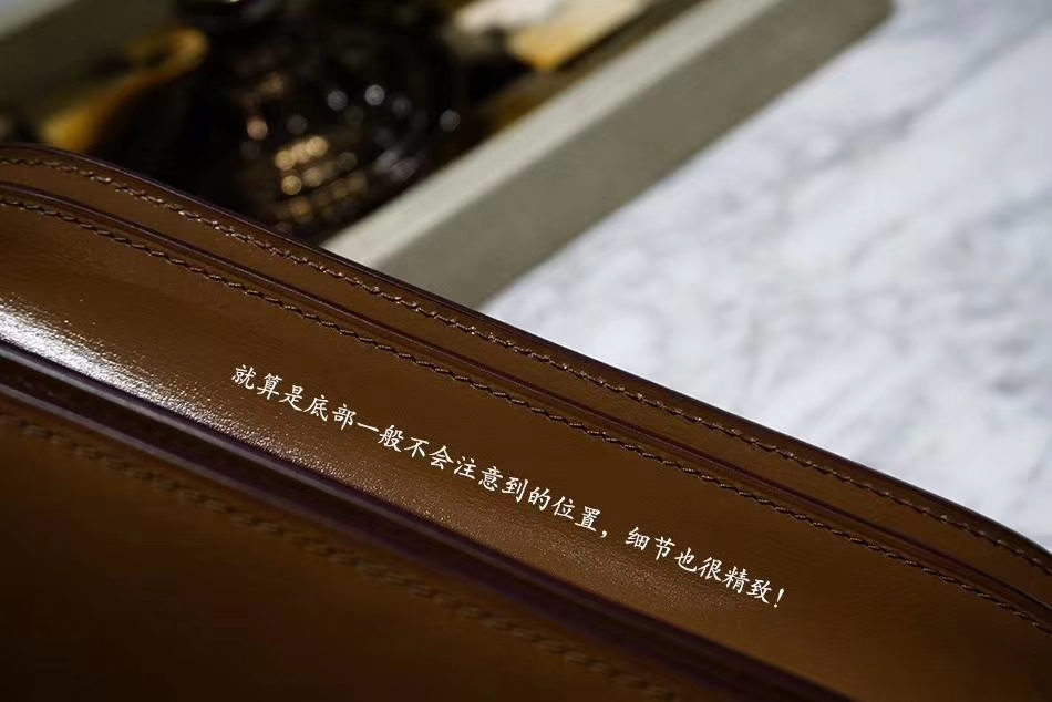 Celine 思琳 Box 豆腐包 百搭焦糖色 金扣 细节实拍