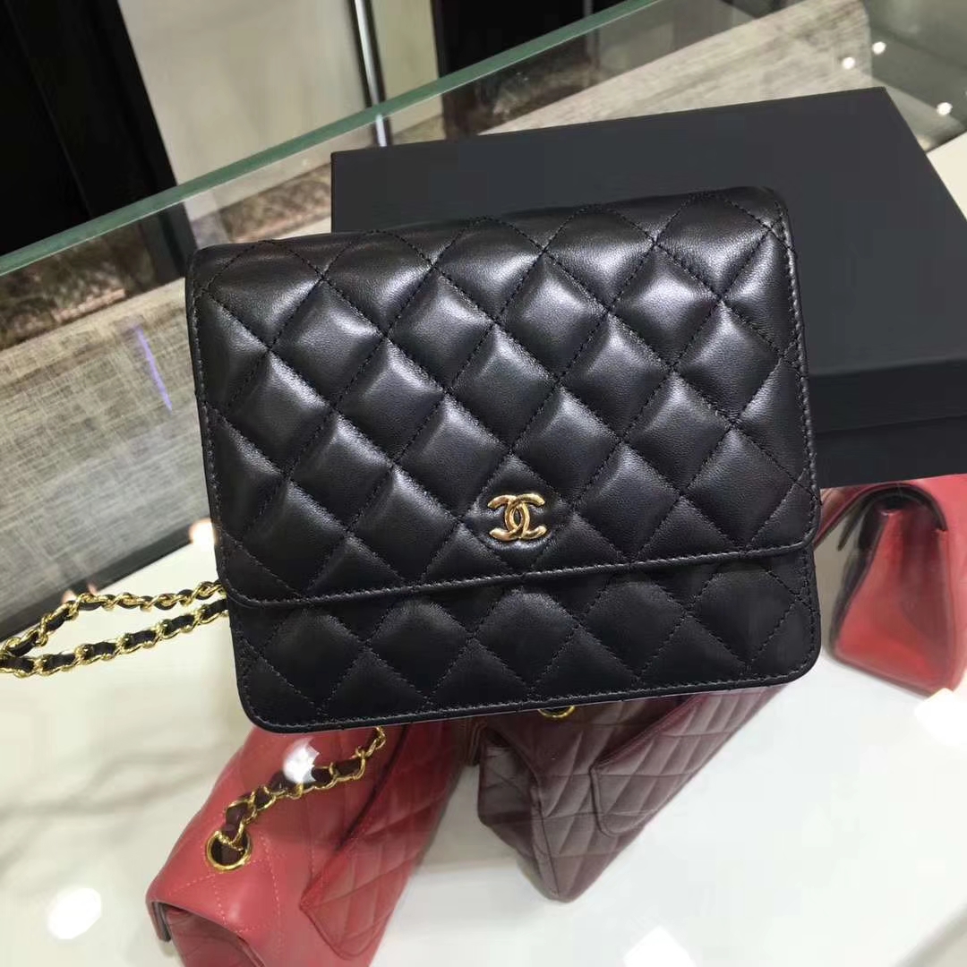 Chanel 2018 新款 Woc 球纹 Mini款 球纹 金扣银扣 经典百搭款