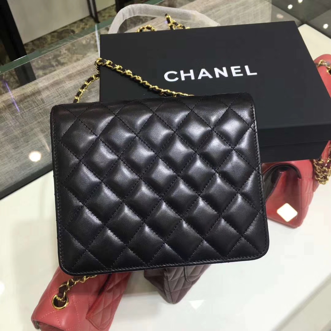 Chanel 2018 新款 Woc 球纹 Mini款 球纹 金扣银扣 经典百搭款