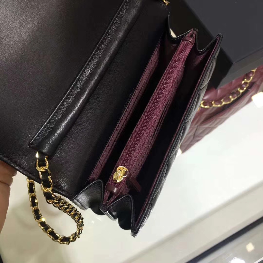 Chanel 2018 新款 Woc 球纹 Mini款 球纹 金扣银扣 经典百搭款