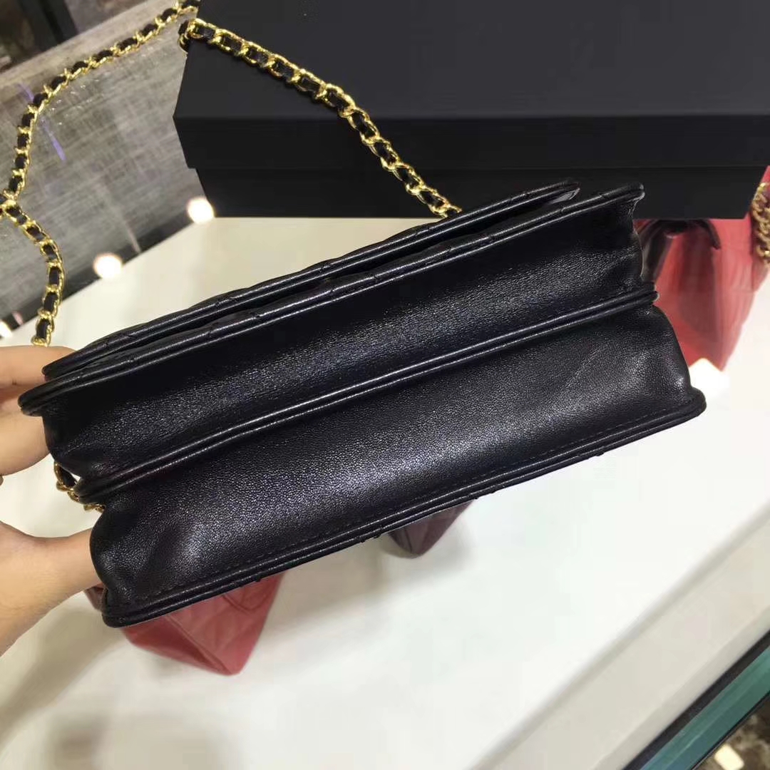Chanel 2018 新款 Woc 球纹 Mini款 球纹 金扣银扣 经典百搭款