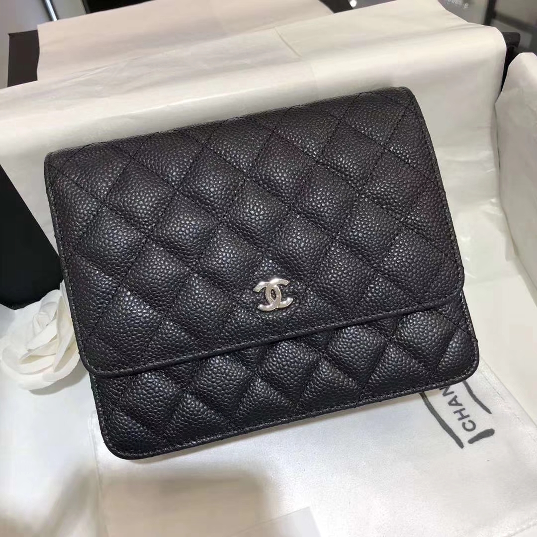 Chanel 2018 新款 Woc 球纹 Mini款 球纹 金扣银扣 经典百搭款