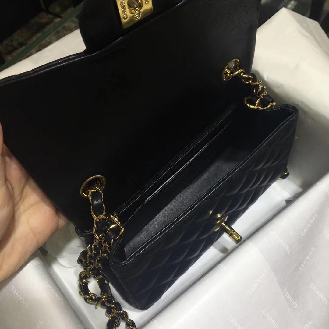 Chanel 香奈儿 Leboy 25cm 原厂皮 小鱼子酱 海军蓝 古银五金