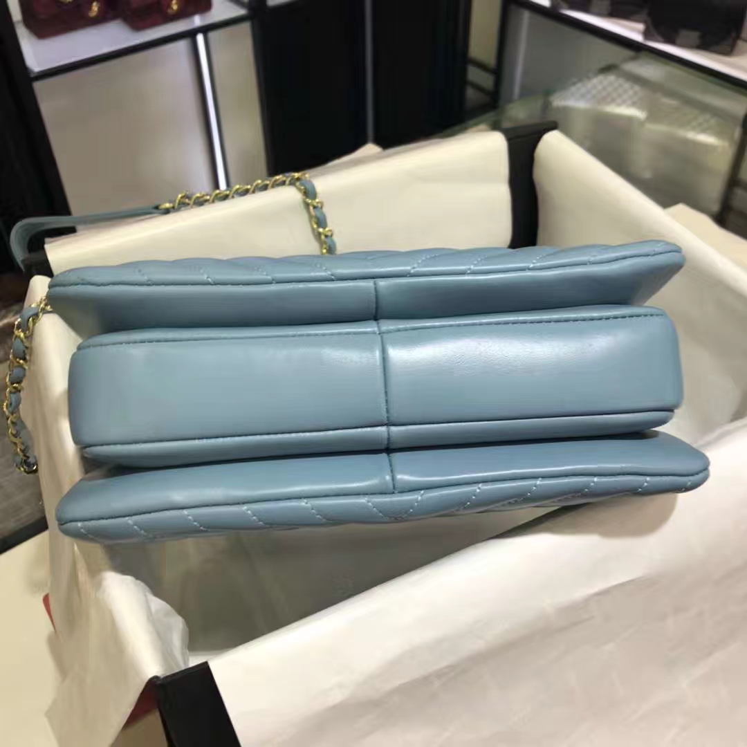 Trendy CC 大V 小羊皮 梦幻兰 25cm 香槟金（现货）