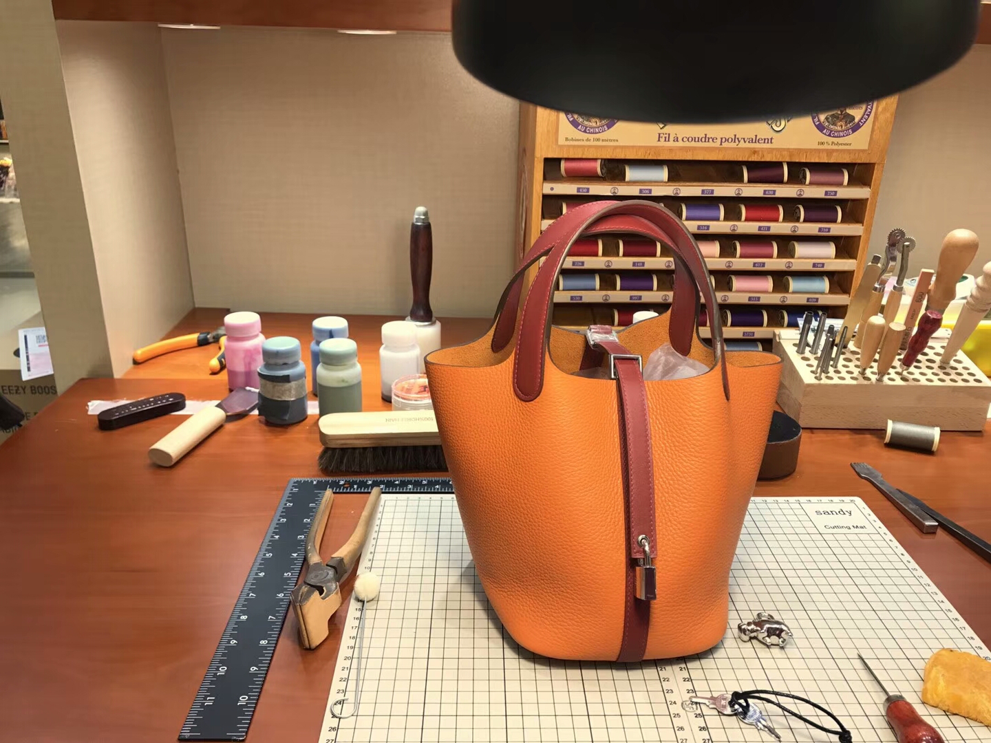 爱马仕 HERMES 菜篮子 Picotin 配全套专柜原版包装 全球发售 CK93 Orange 橙色 拼 t5 rose jaipur 斋普尔粉 蜜桃粉