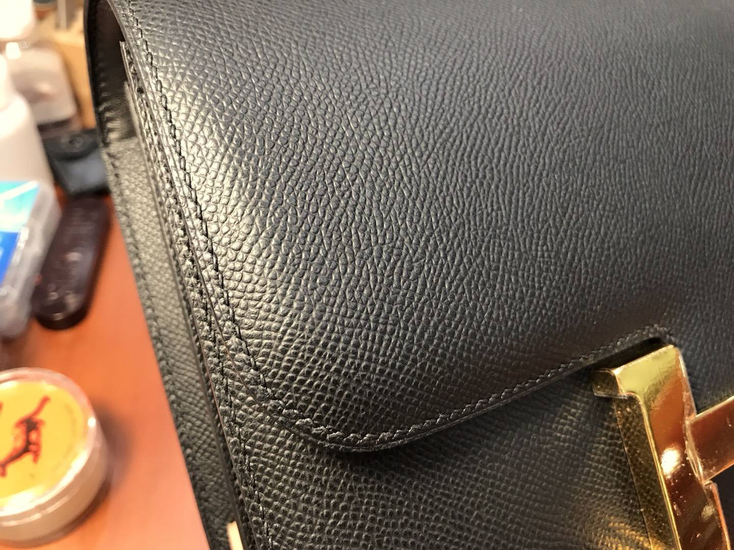 HERMES 爱马仕 空姐包 Constance  BLACK 黑色 配全套专柜原版包装