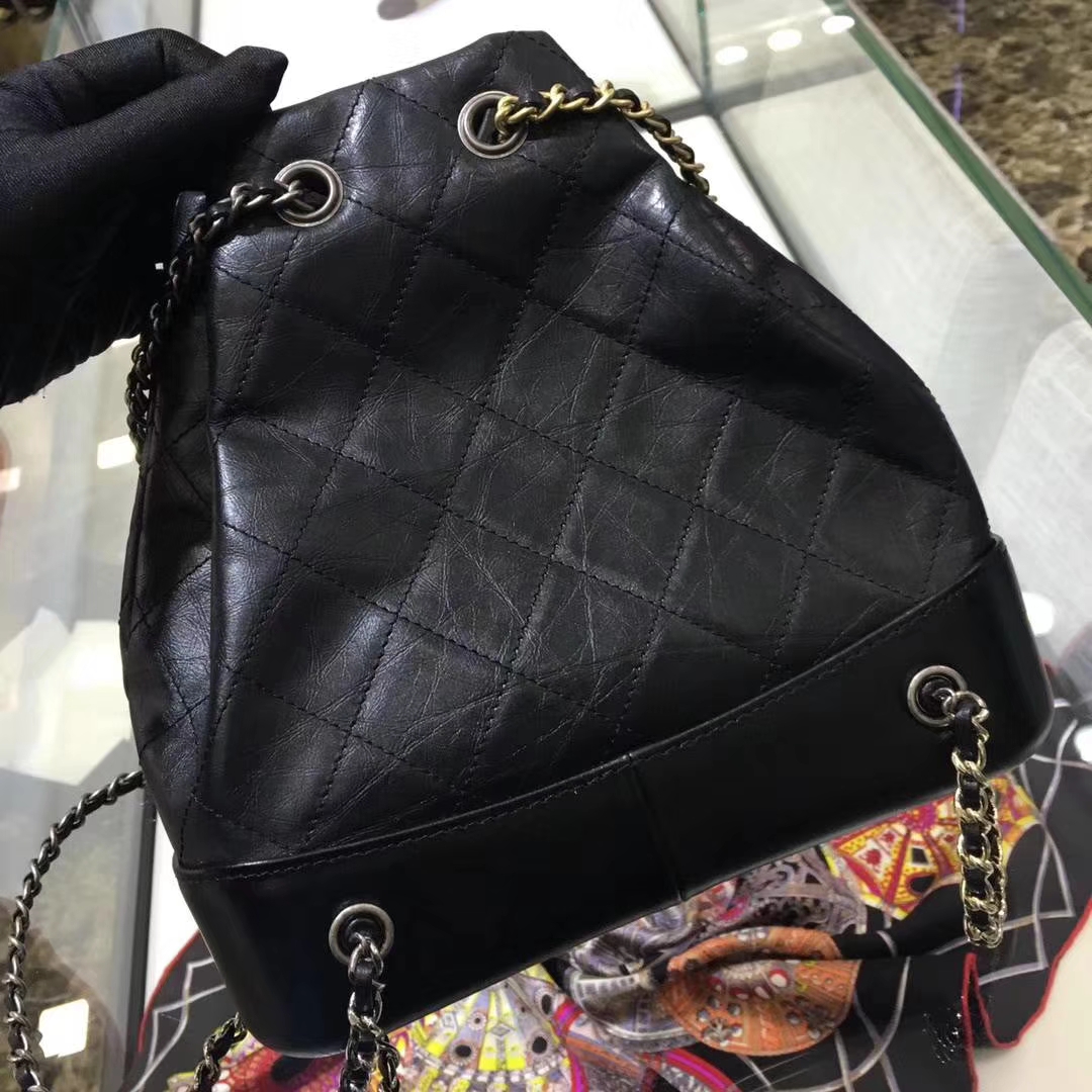Chanel 香奈儿 流浪背包包 黑色 少量现货