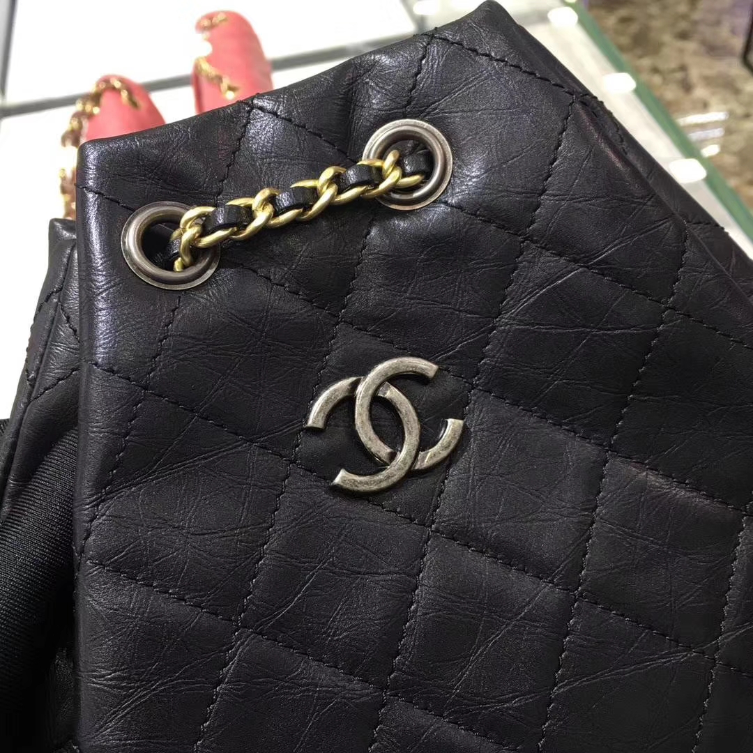 Chanel 香奈儿 流浪背包包 黑色 少量现货