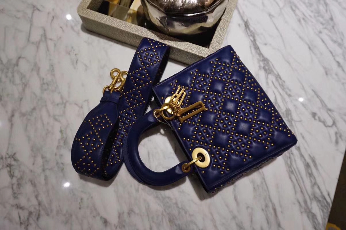 Dior 迪奥 柳钉包 奢华大气优雅 精钢复古五金 手工打造 不氧化不脱落