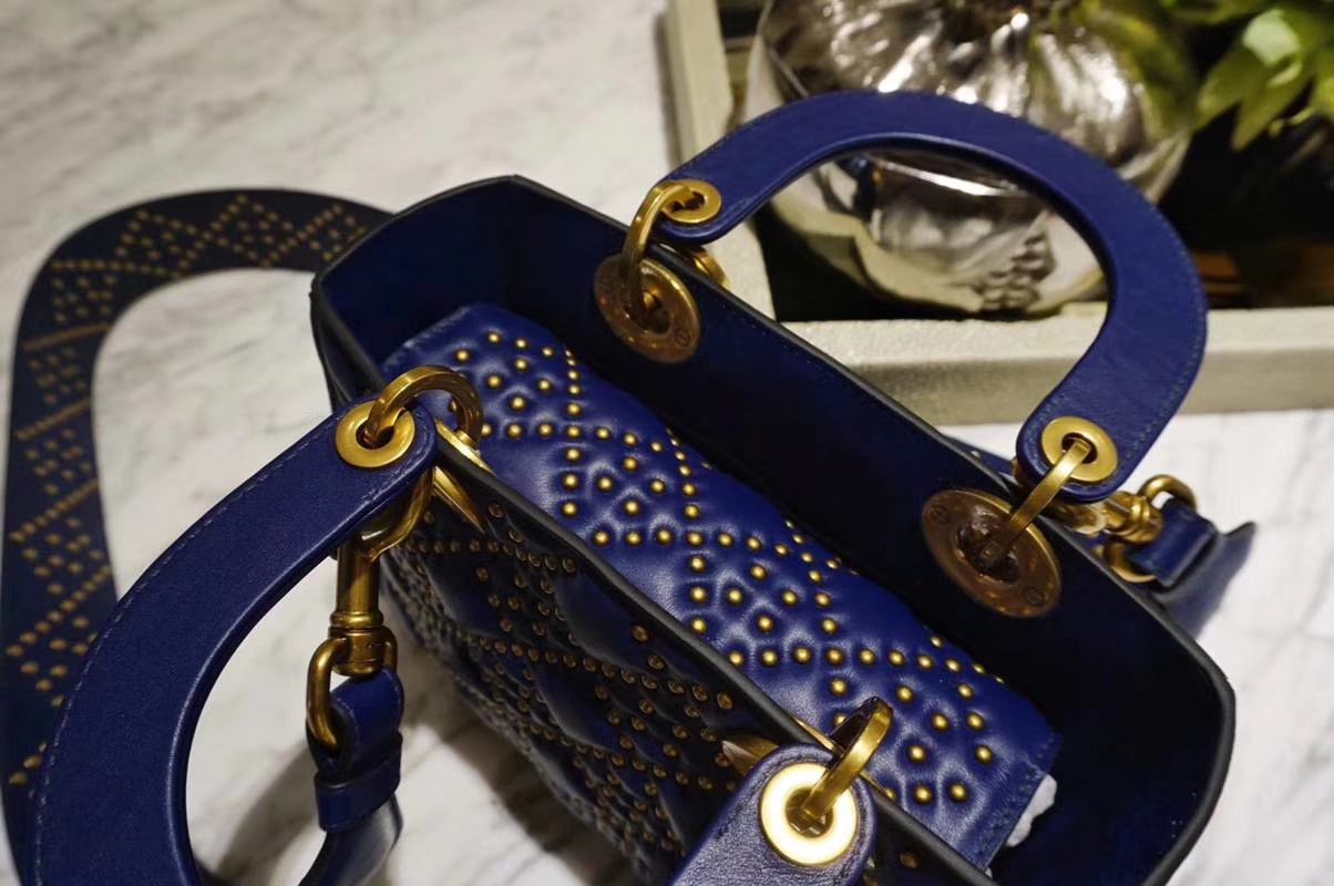 Dior 迪奥 柳钉包 奢华大气优雅 精钢复古五金 手工打造 不氧化不脱落