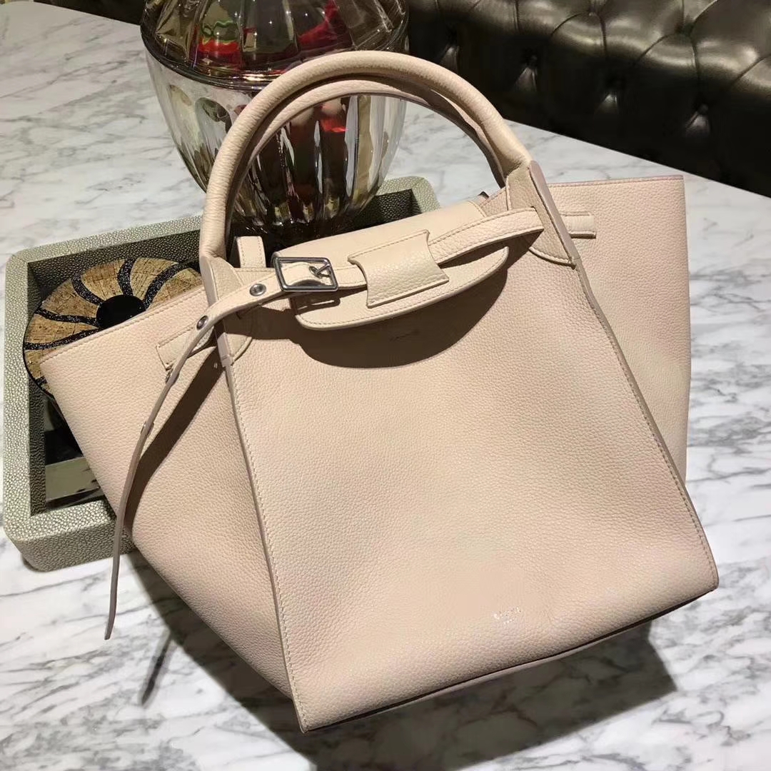CÉLINE  购物袋   专柜同步发售  中号  24x26x22cm  裸粉色