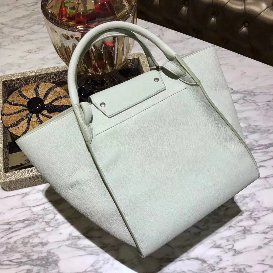 CÉLINE  购物袋   专柜同步发售  中号  24x26x22cm 薄荷绿