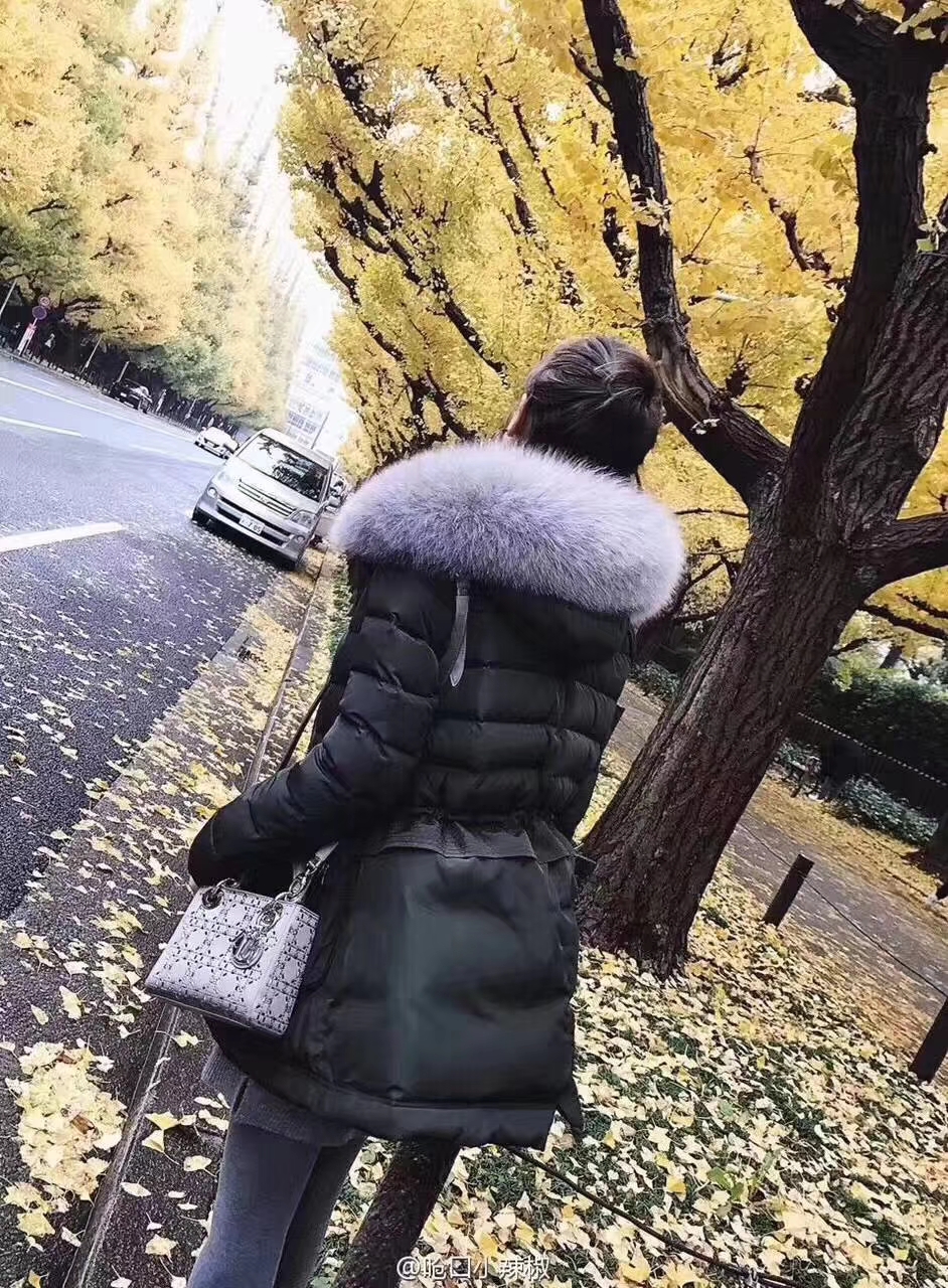 Dior 限量款 三格缎面灰色 水钻包 一件代发 媲美正品