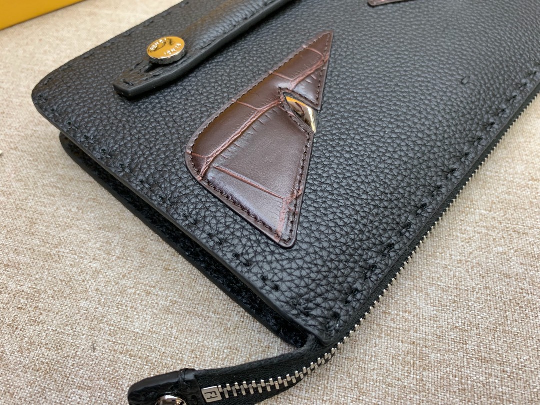 Monster系列Bag bug最新男士手包 柔韧小牛皮 23*15 881201 