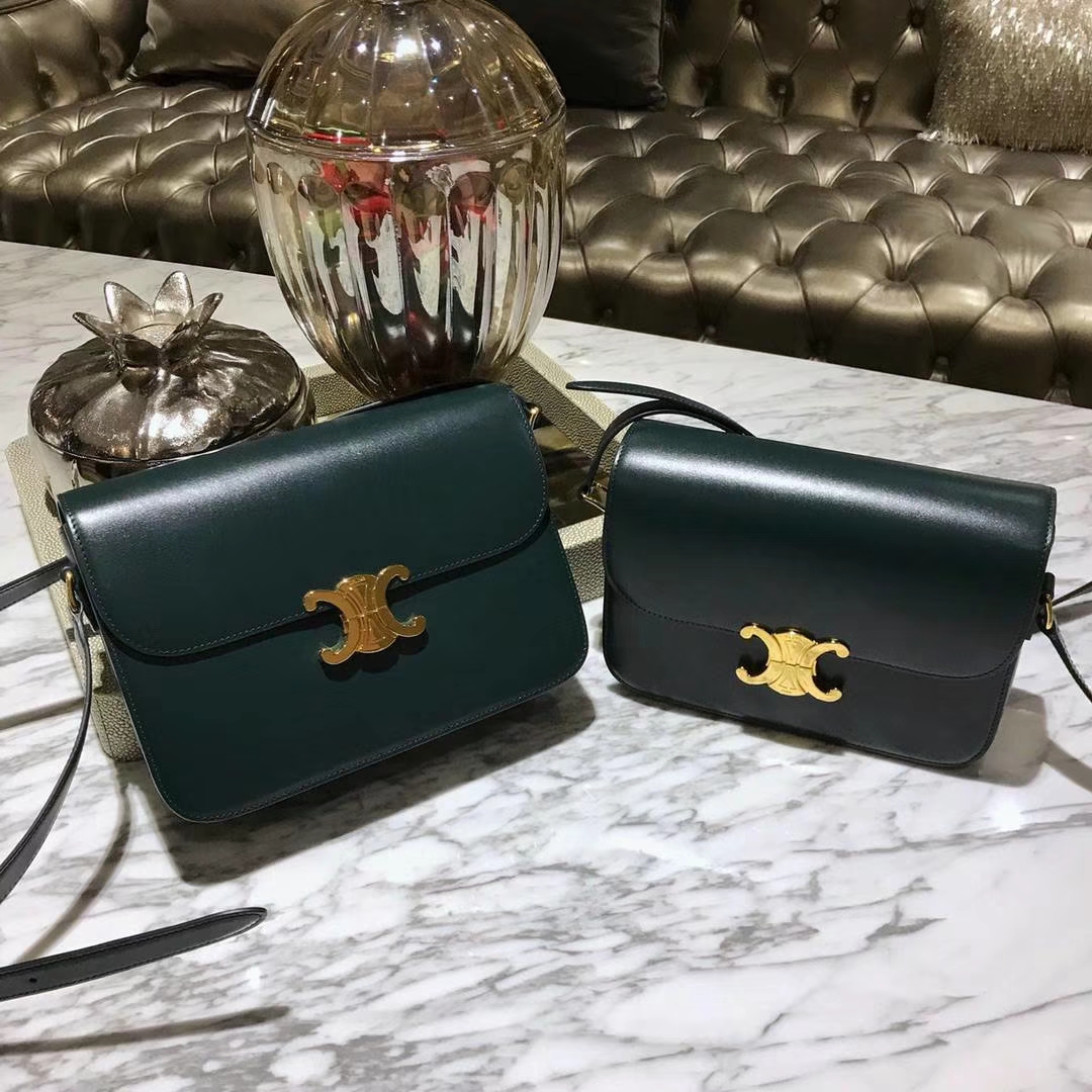 Celine 新款 花蝴蝶 中古凯旋门扣 全新Box