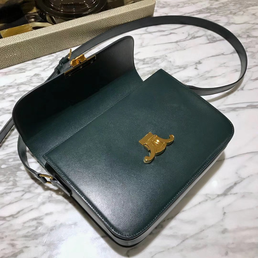 Celine 新款 花蝴蝶 中古凯旋门扣 全新Box