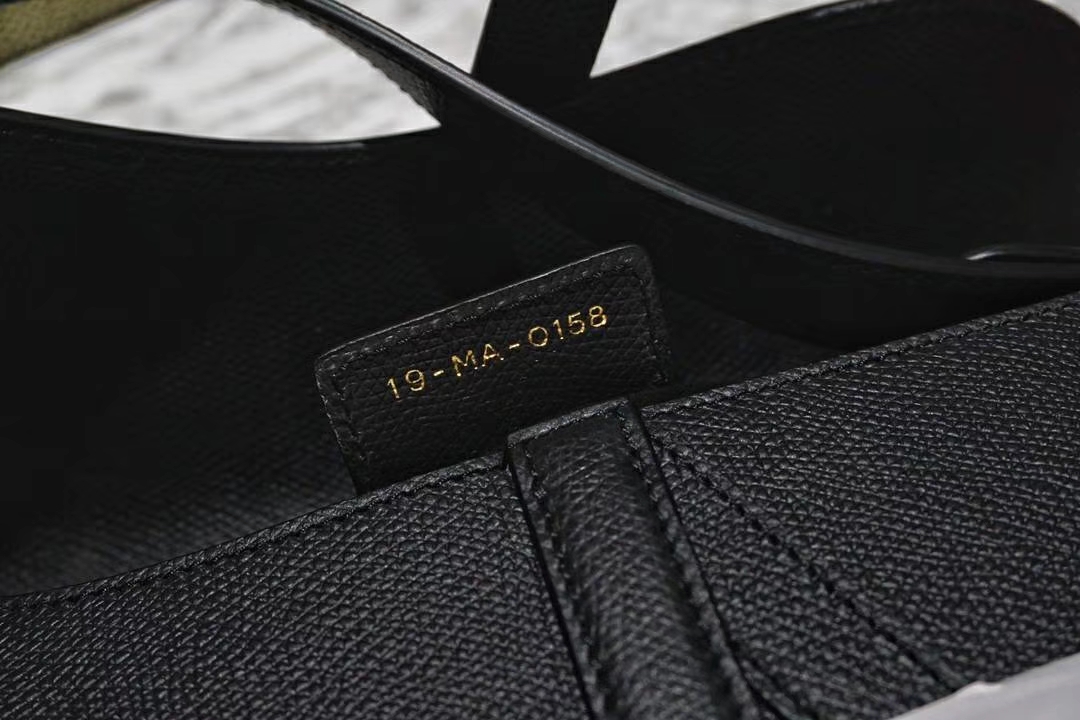 Dior 迪奥 原厂掌纹牛皮 黑色 马鞍包