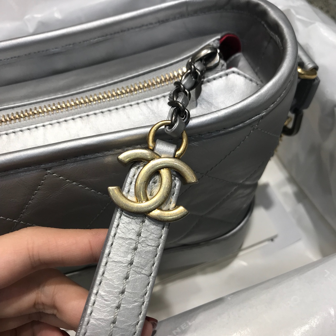 Gabrielle 顶级代购版本 20cm 原厂树膏皮 银色 特殊渠道原厂皮