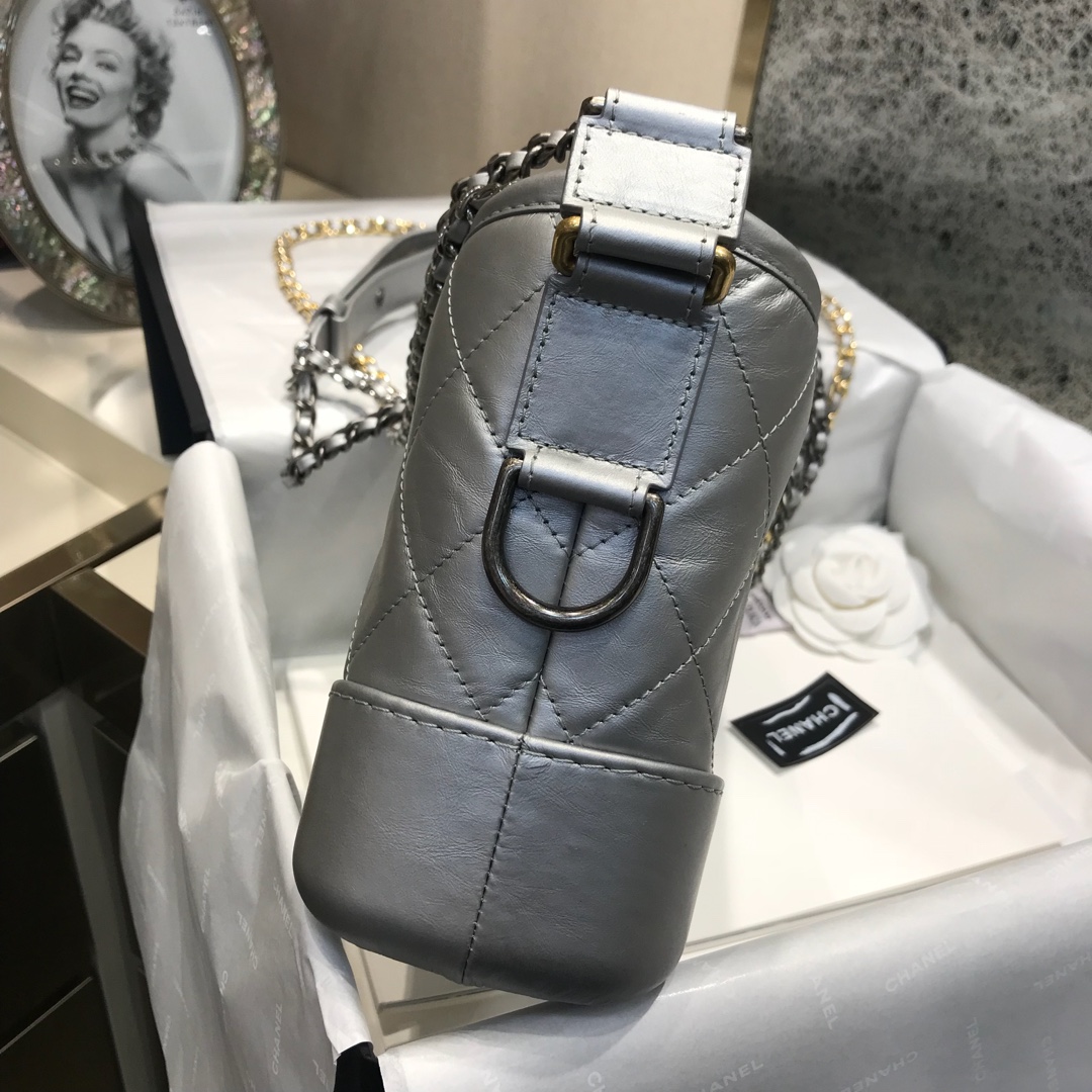 Gabrielle 顶级代购版本 20cm 原厂树膏皮 银色 特殊渠道原厂皮