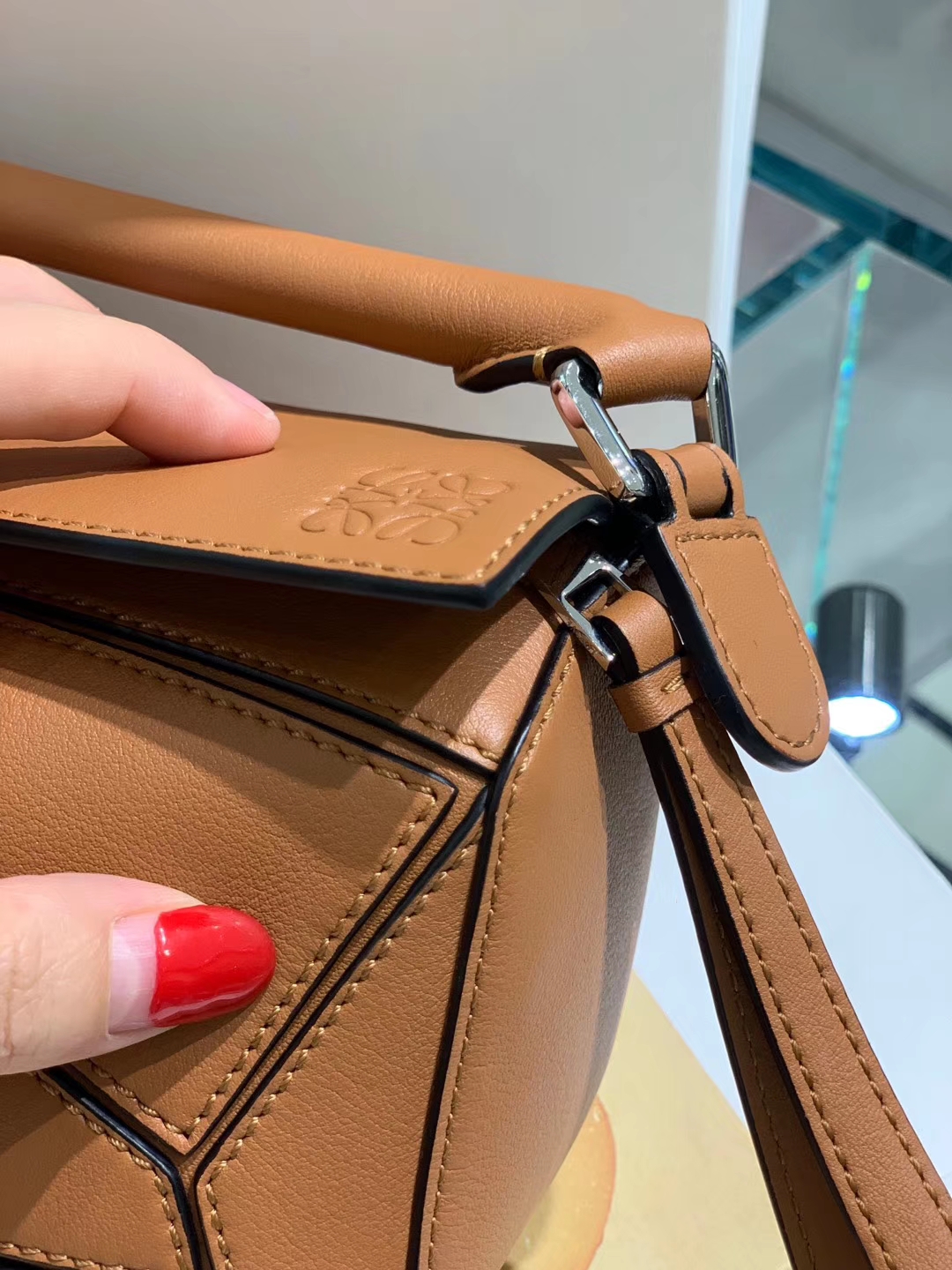 Loewe puzzle 迷你 超级跑量款 2019新色 焦糖色