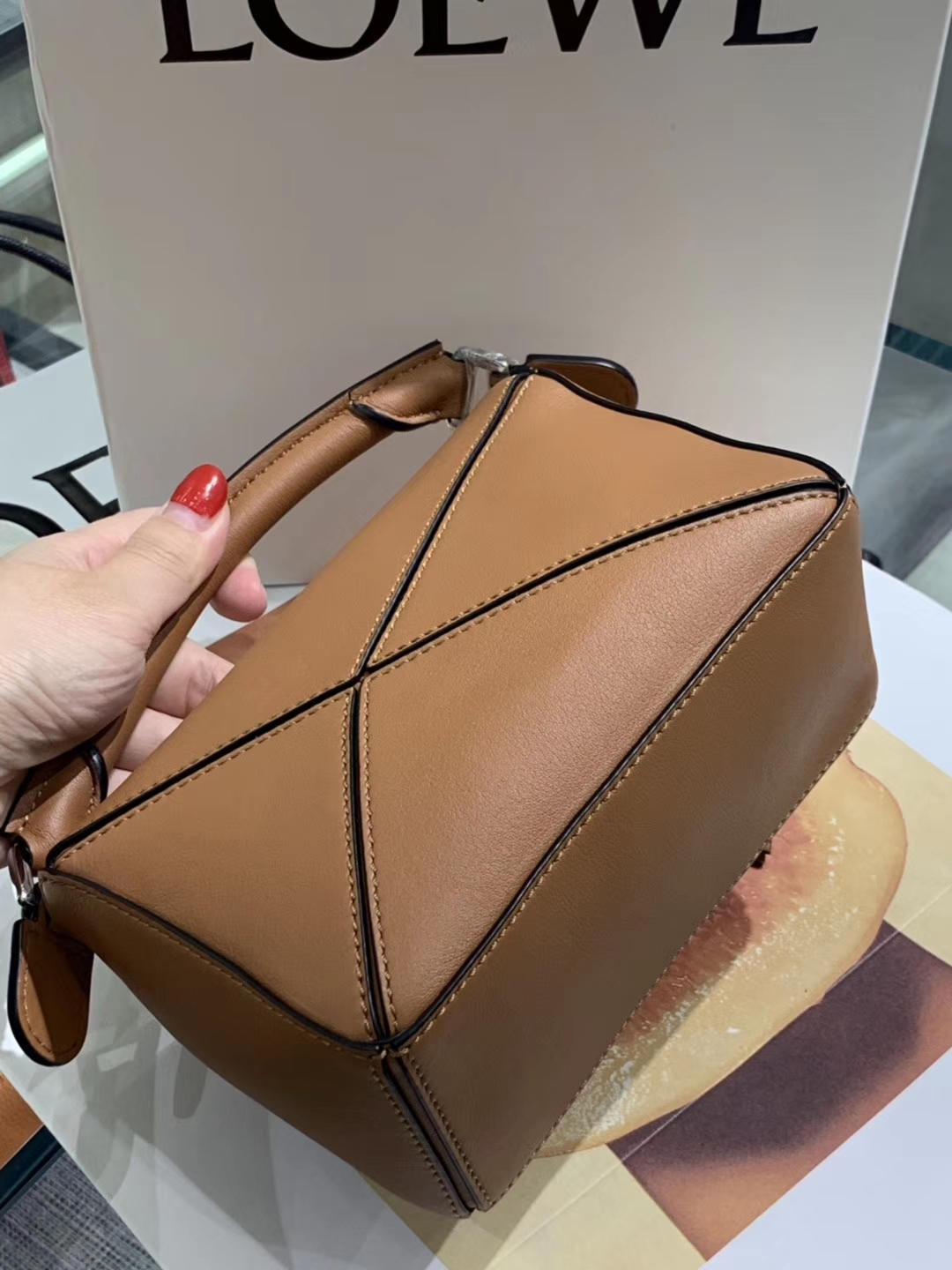 Loewe puzzle 迷你 超级跑量款 2019新色 焦糖色