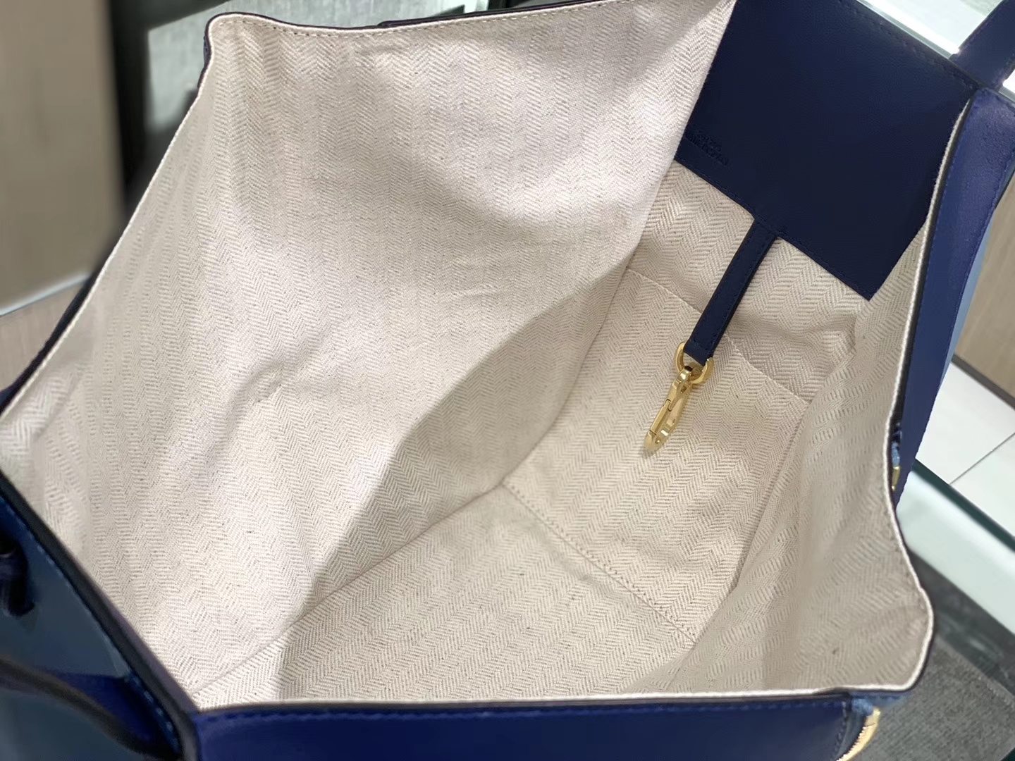 Loewe hammock 吊床包 新色 蓝拼 六种背法