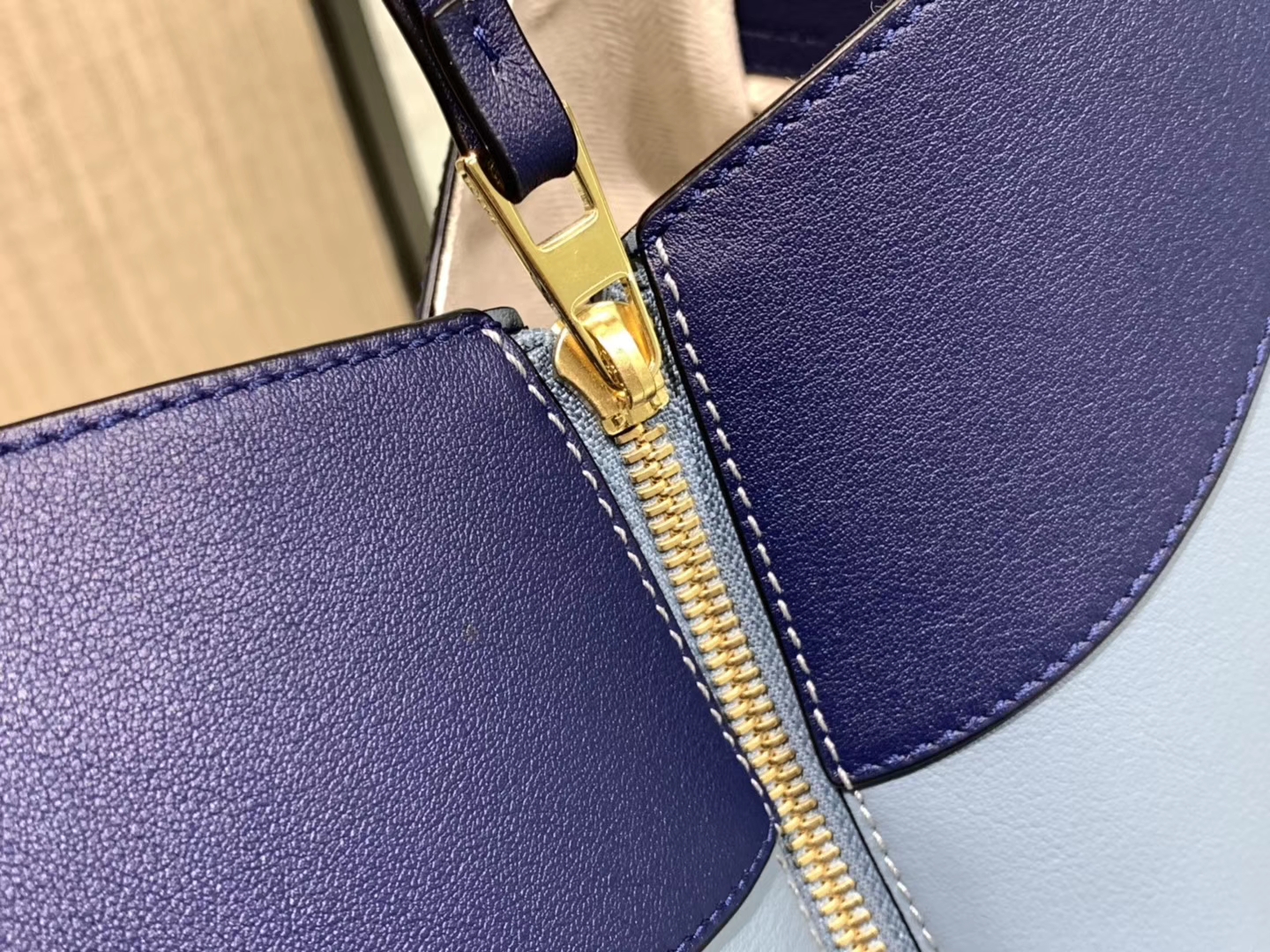 Loewe hammock 吊床包 新色 蓝拼 六种背法